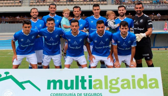 Once inicial del Xerez Deportivo.