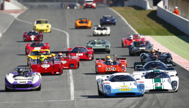 Una imagen de la Masters Historic Sports Car.