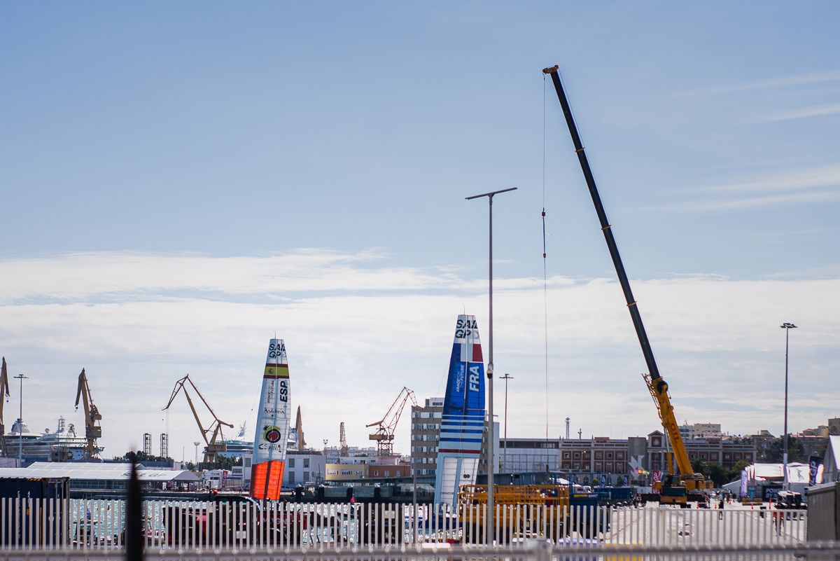 Cádiz ultima los detalles para la celebración de la Sail GP.