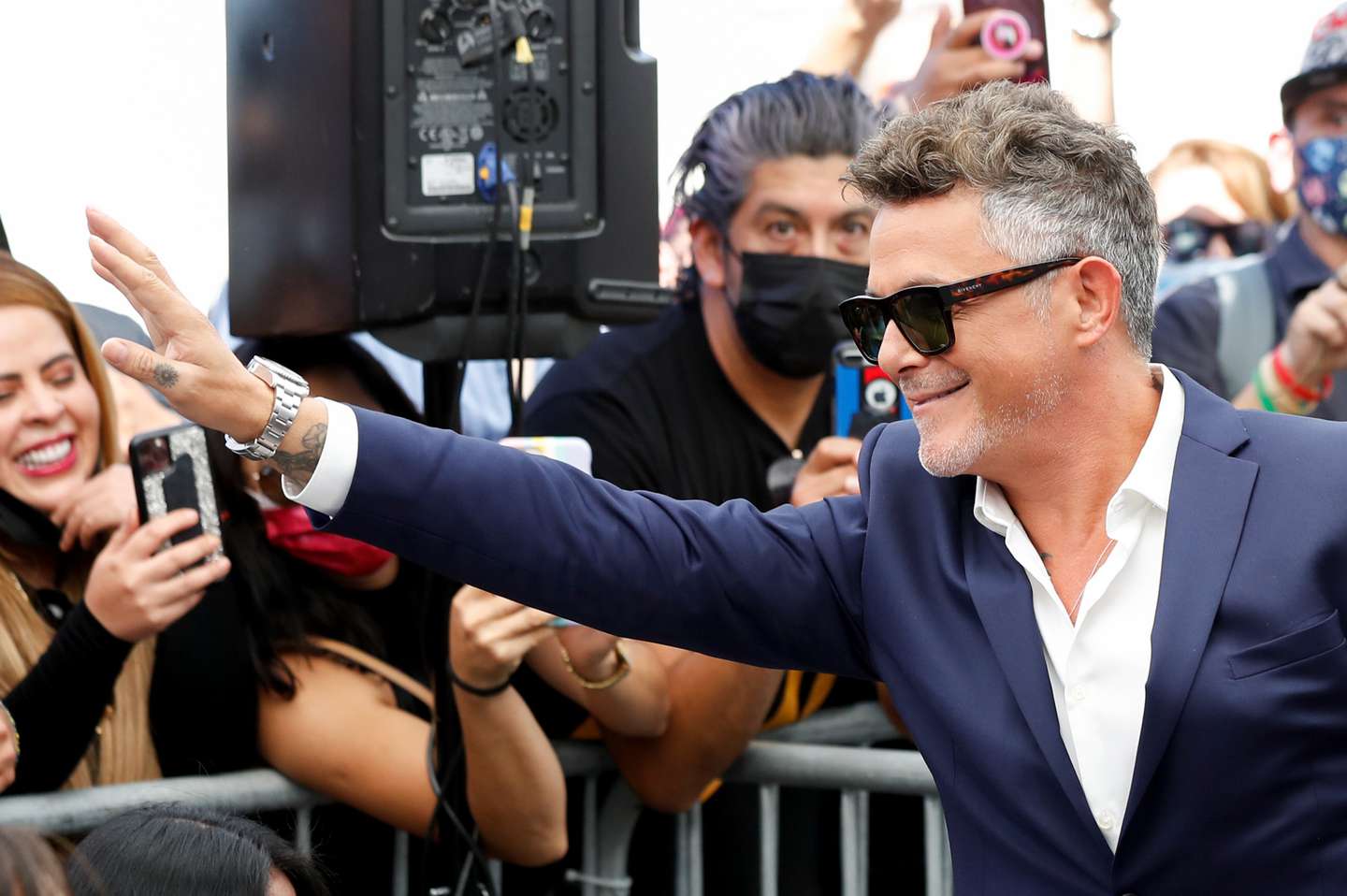 Alejandro Sanz, en Los Ángeles. Alejandro Sanz, en Los Ángeles.