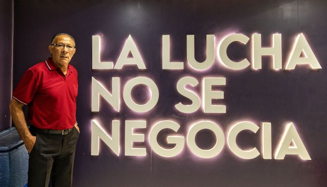 La lucha no se negocia.   GERMÁN MESA