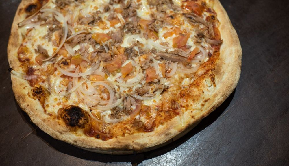 Pizza de La Tractoría, en Guadalcacín, una de las pizzerías de la provincia de Cádiz.
