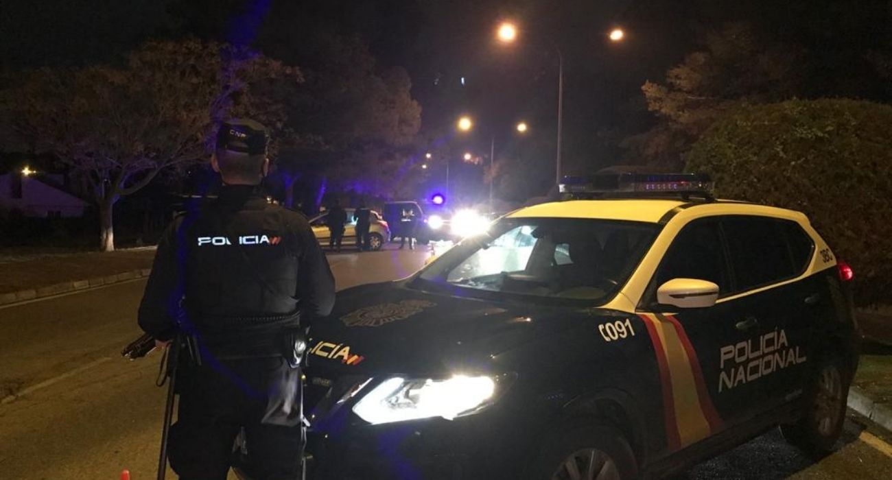 Un vehículo de la Policía Nacional en Jerez, en una imagen de archivo.