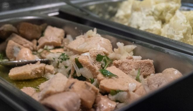 “Cada día se prepara comida nueva, no hay nada del día anterior".