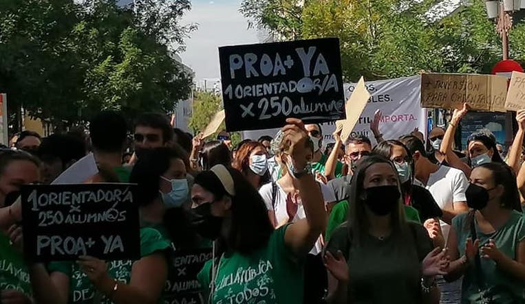La educación pública andaluza lleva ya varios años denunciando las ratios insufribles de los orientadores.