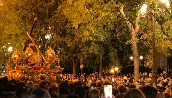 El Gran Poder por las calles de Sevilla.