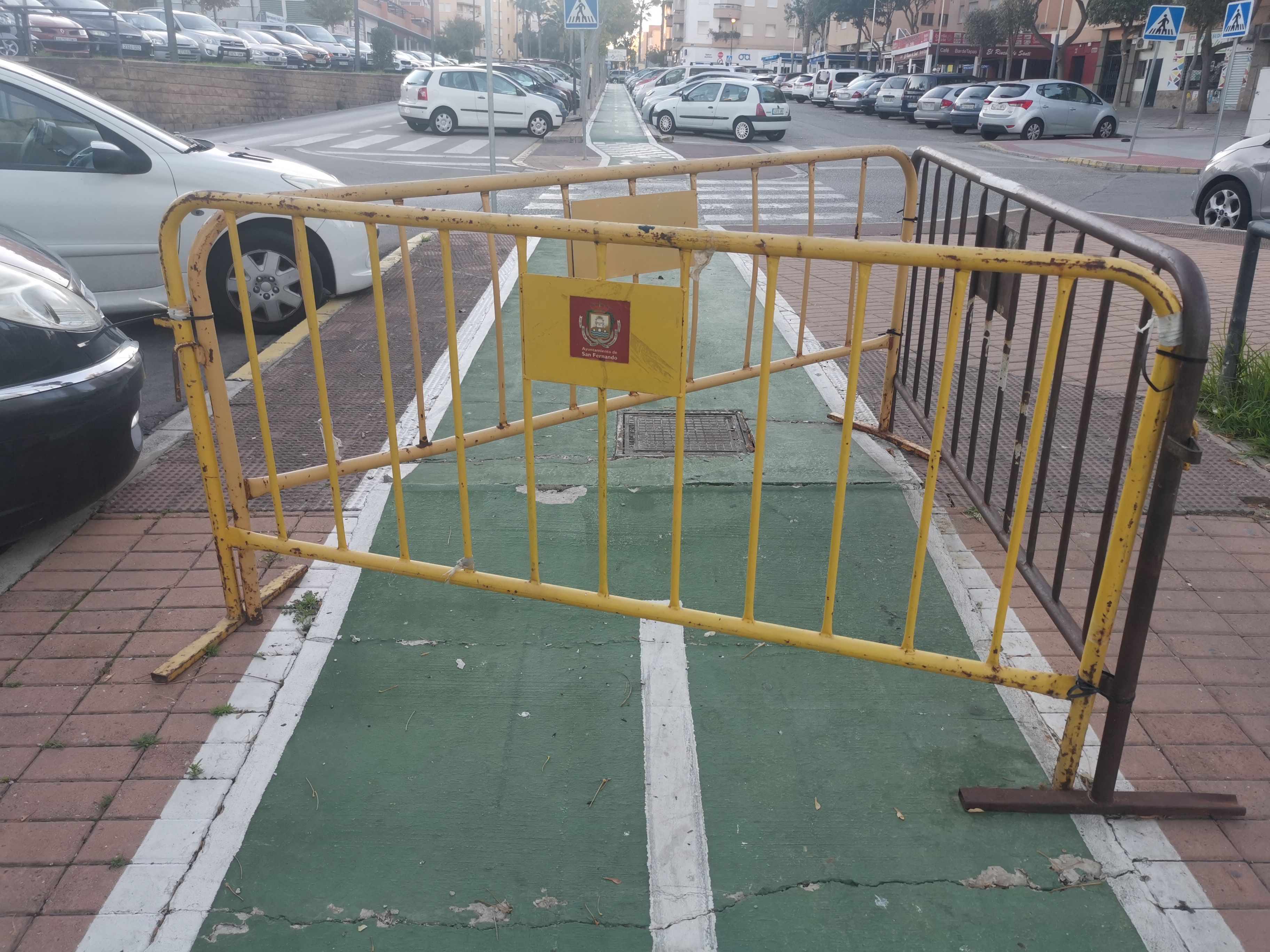 Carril bici isleño.