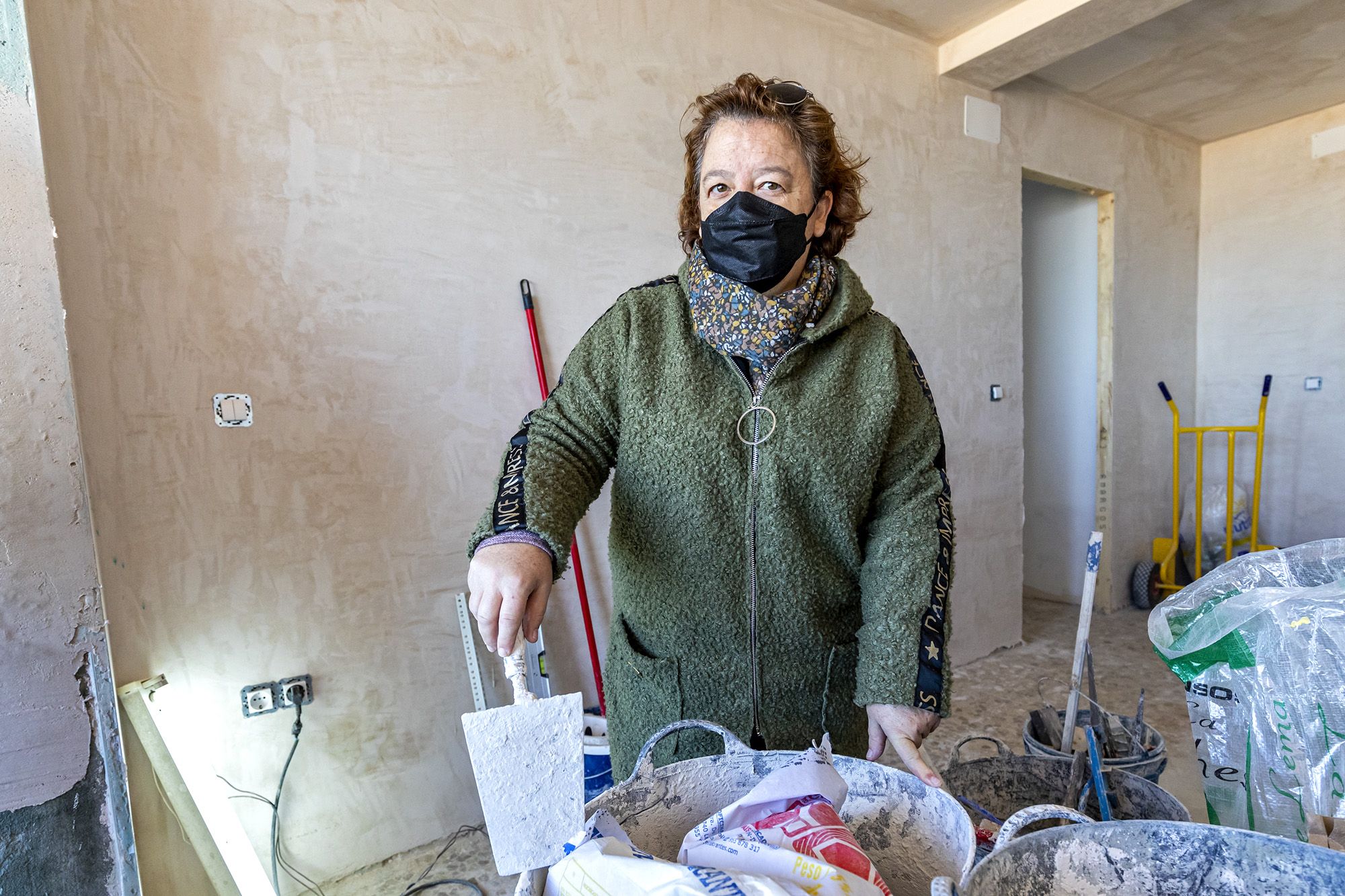Yolanda está a punto de comenzar su formación.