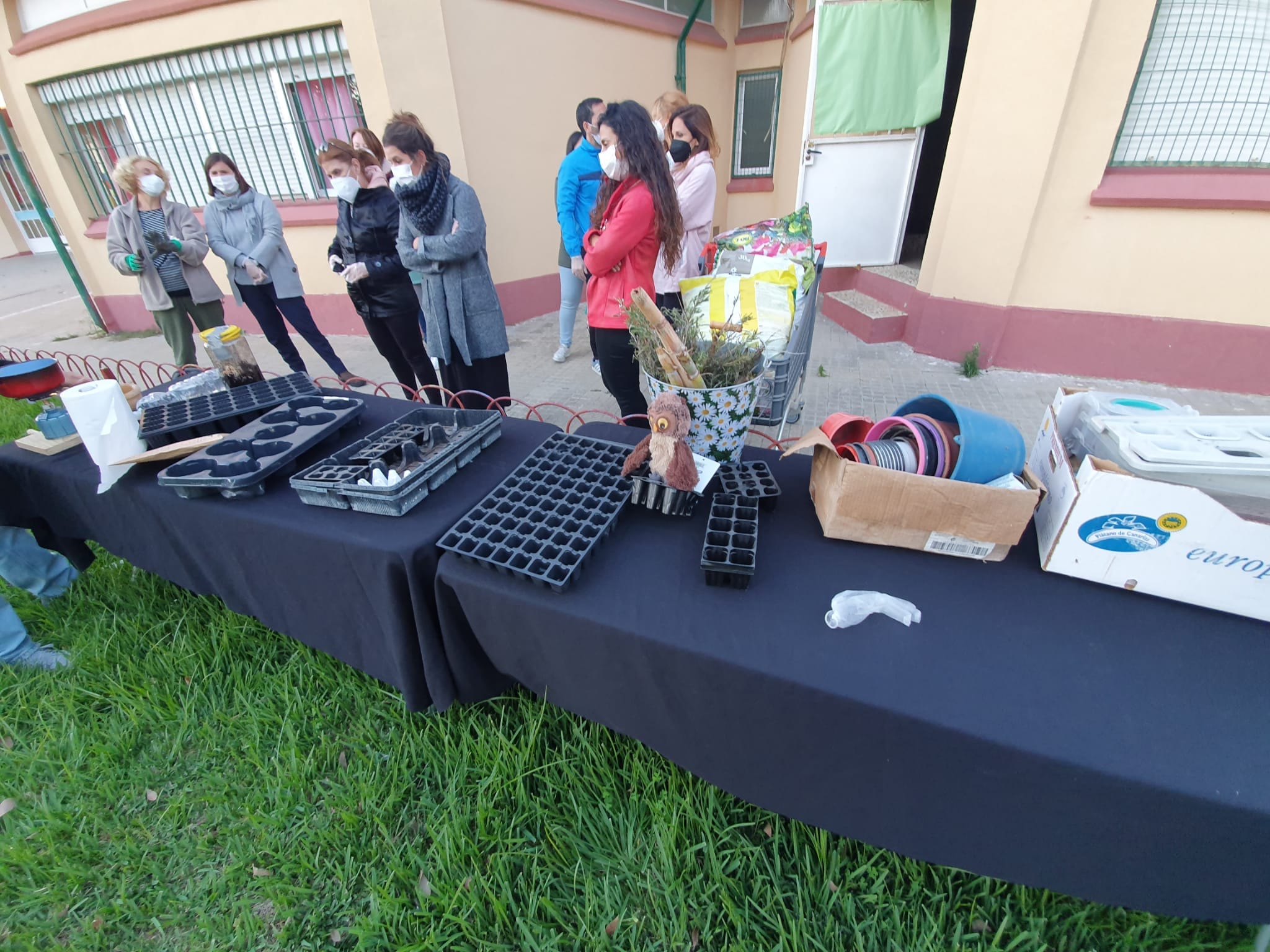 Una actividad reciente en el CEIP Andrés de Ribera.