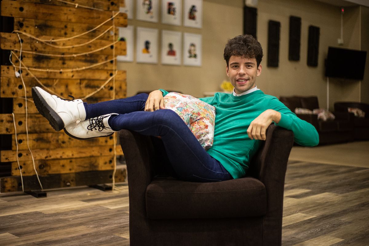 Airel Lois, el cantante y actor jerezano que triunfa en el mundo infantil.  