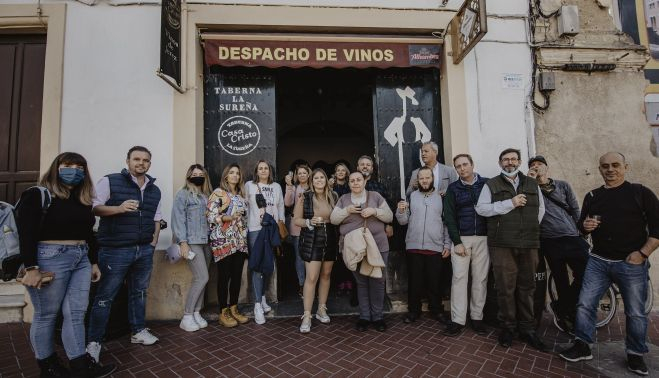 Tabanco Casa Cristo, uno de los más peculiares de Jerez. 