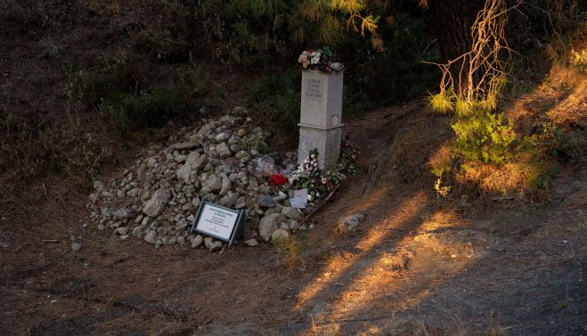 Barranco de Viznar, Granada, lugar donde fue ejecutada Agustina González López.
