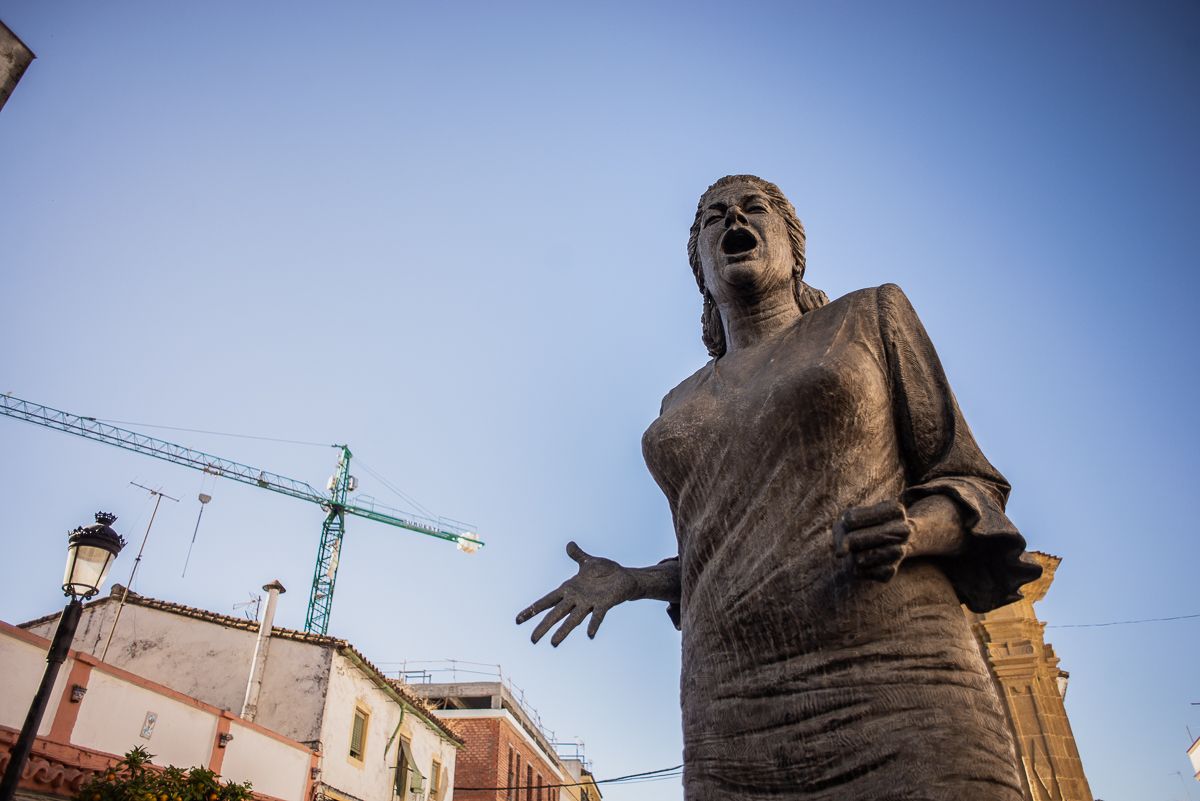 Escultura de La Paquera de Jerez