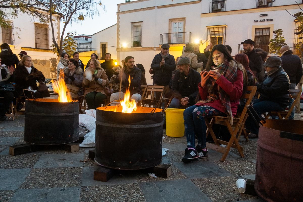 Una Zambomba en Jerez, en una imagen de archivo.