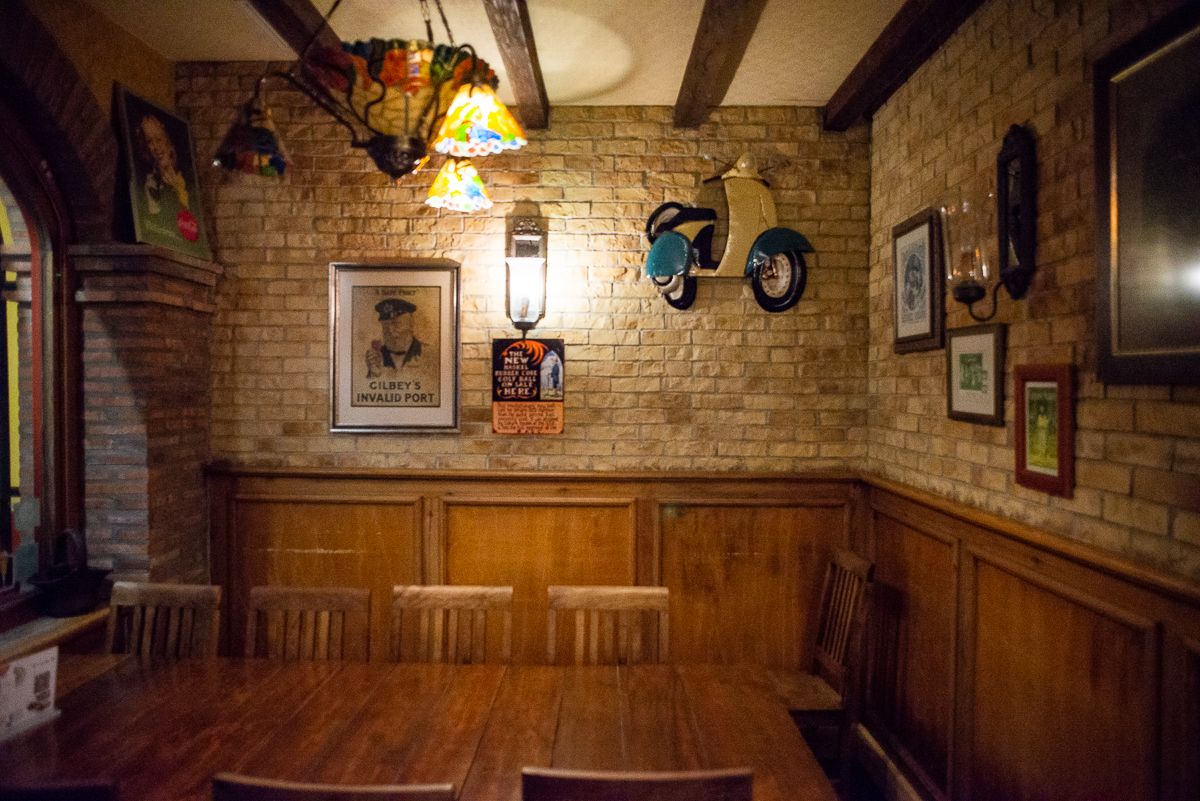 Decoración del local.