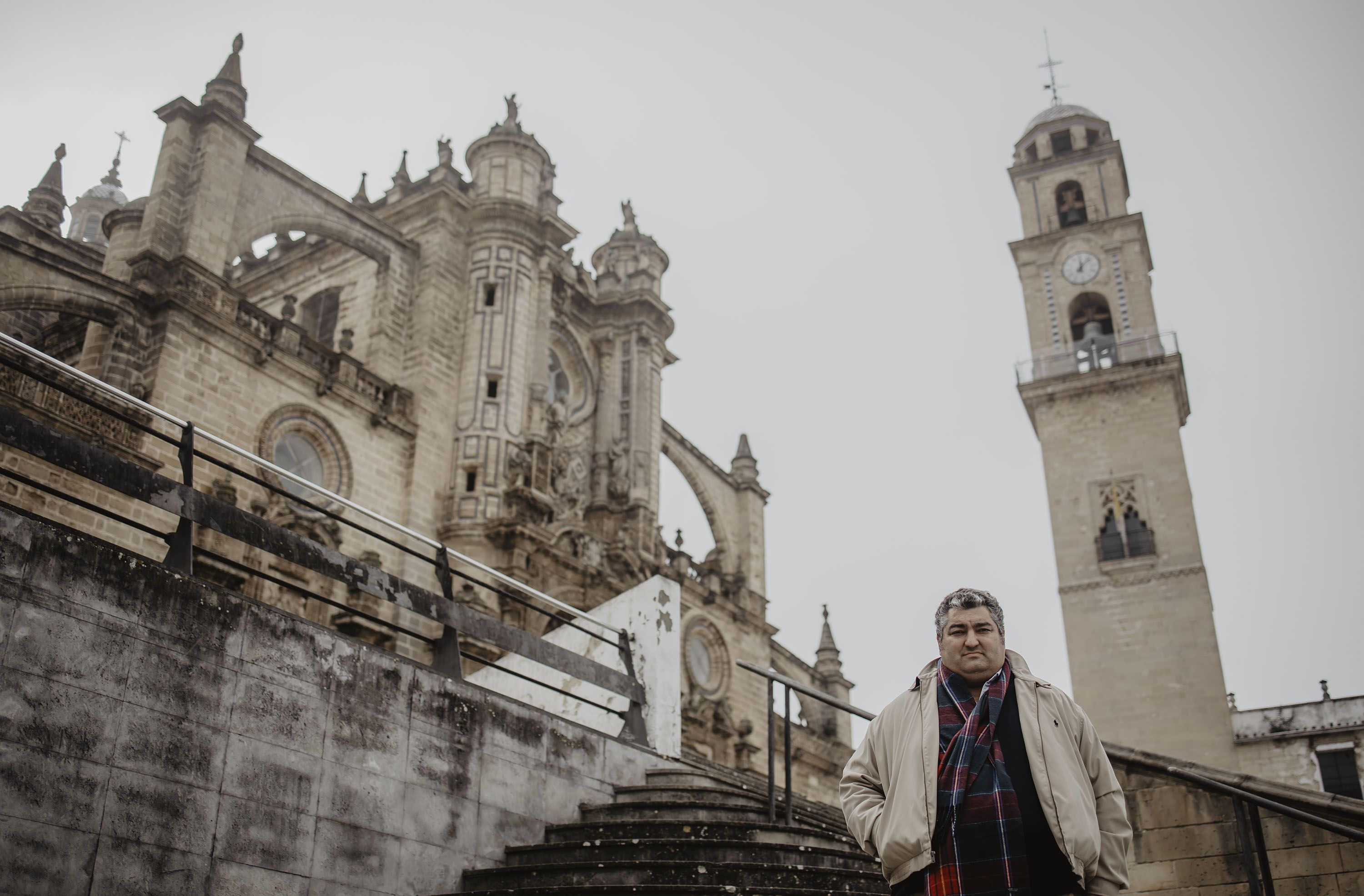 Antonio Montero, responsable del portal de transparencias de la diócesis.   ESTEBAN
