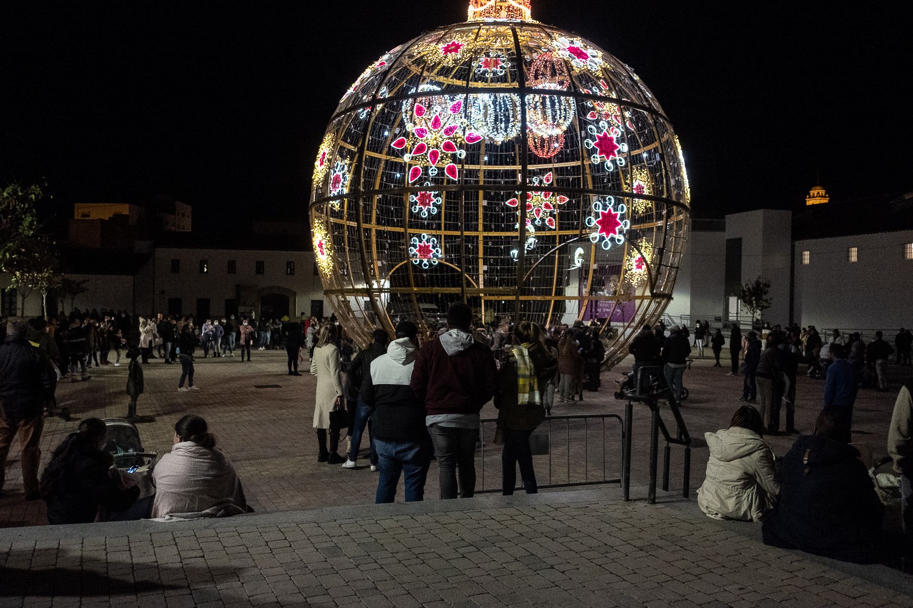 Alumbrado de Navidad en Jerez.