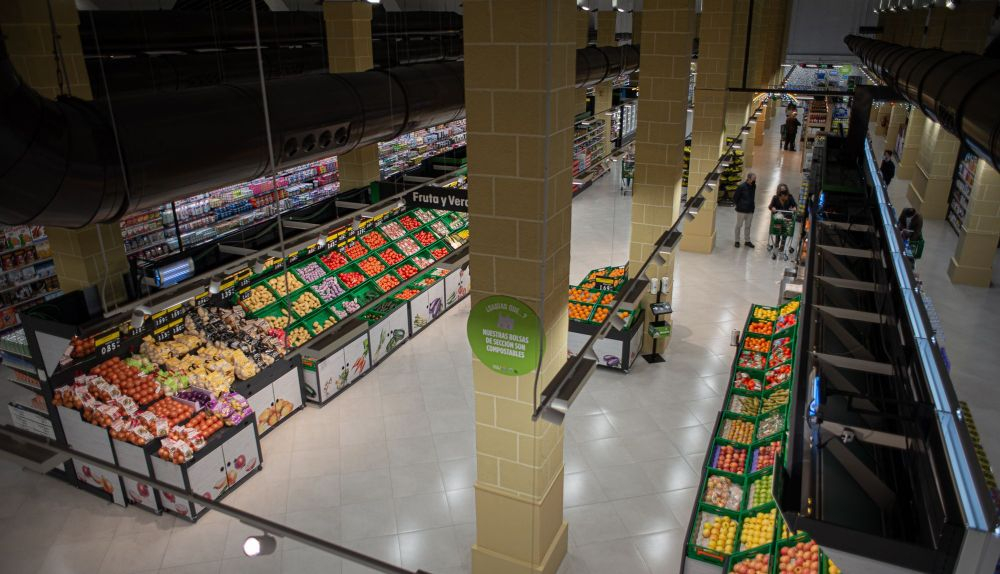 Las instalaciones del Mercadona de Divina Pastora en Jerez.