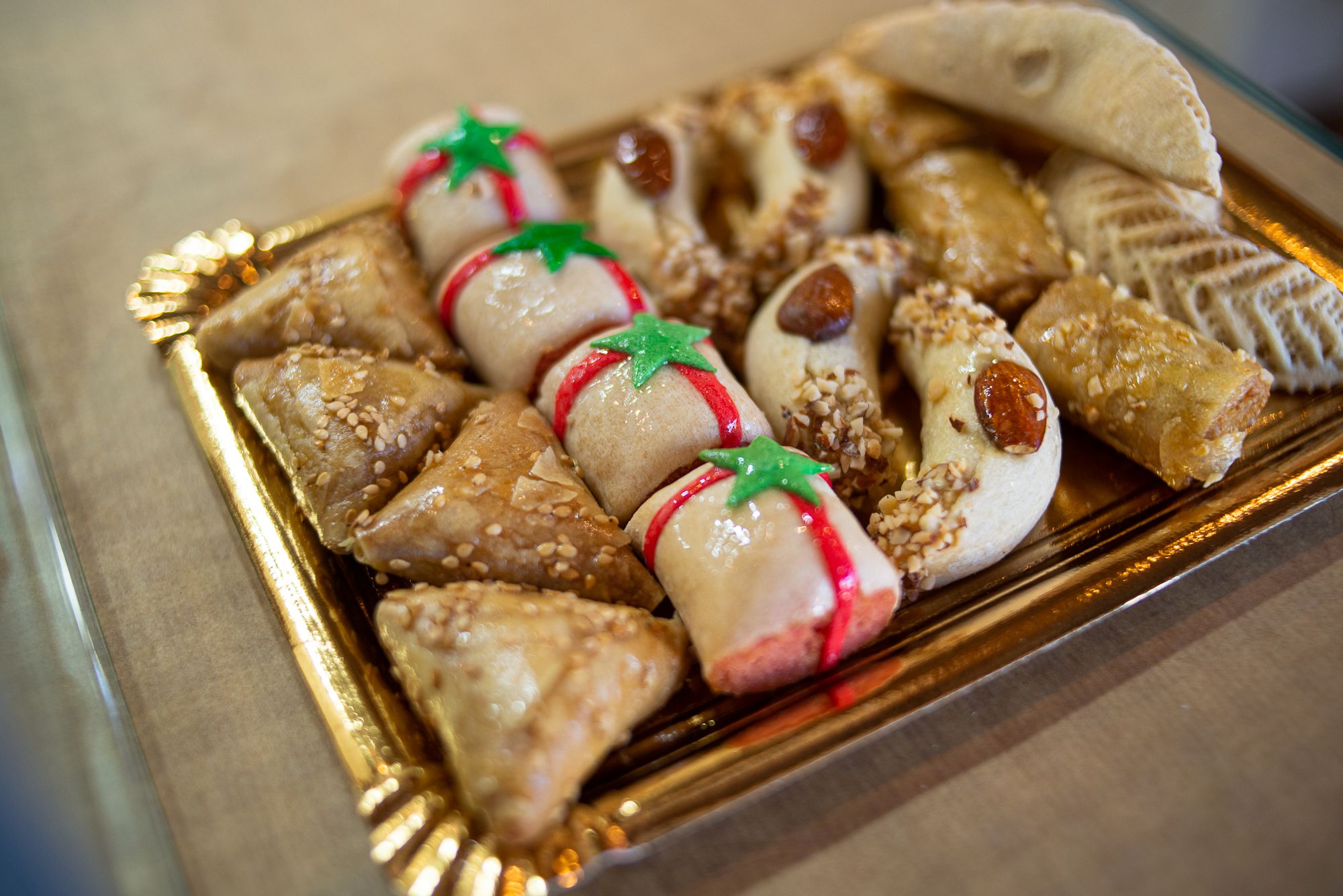 Dulces árabes.