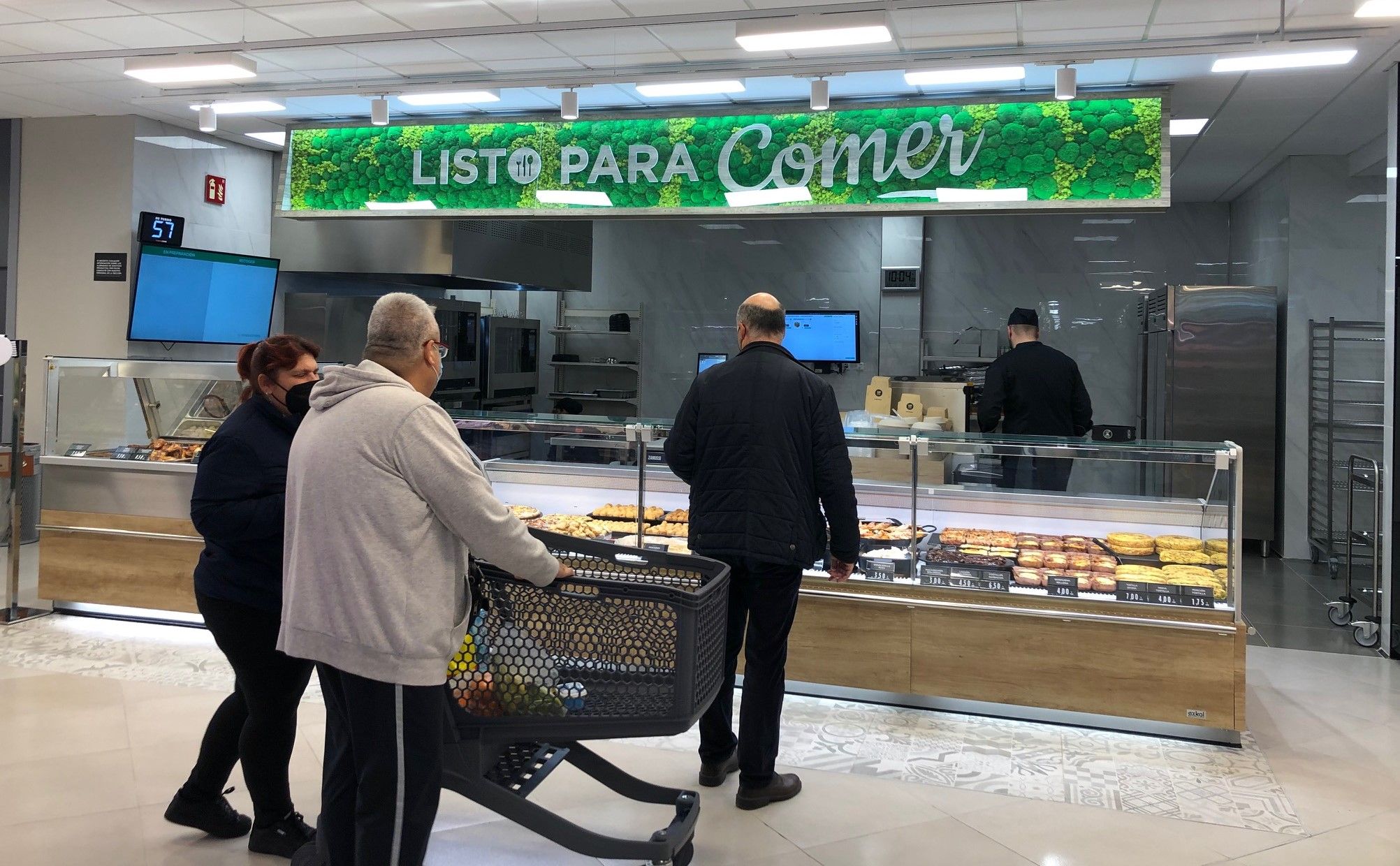 Sección Listo para comer.