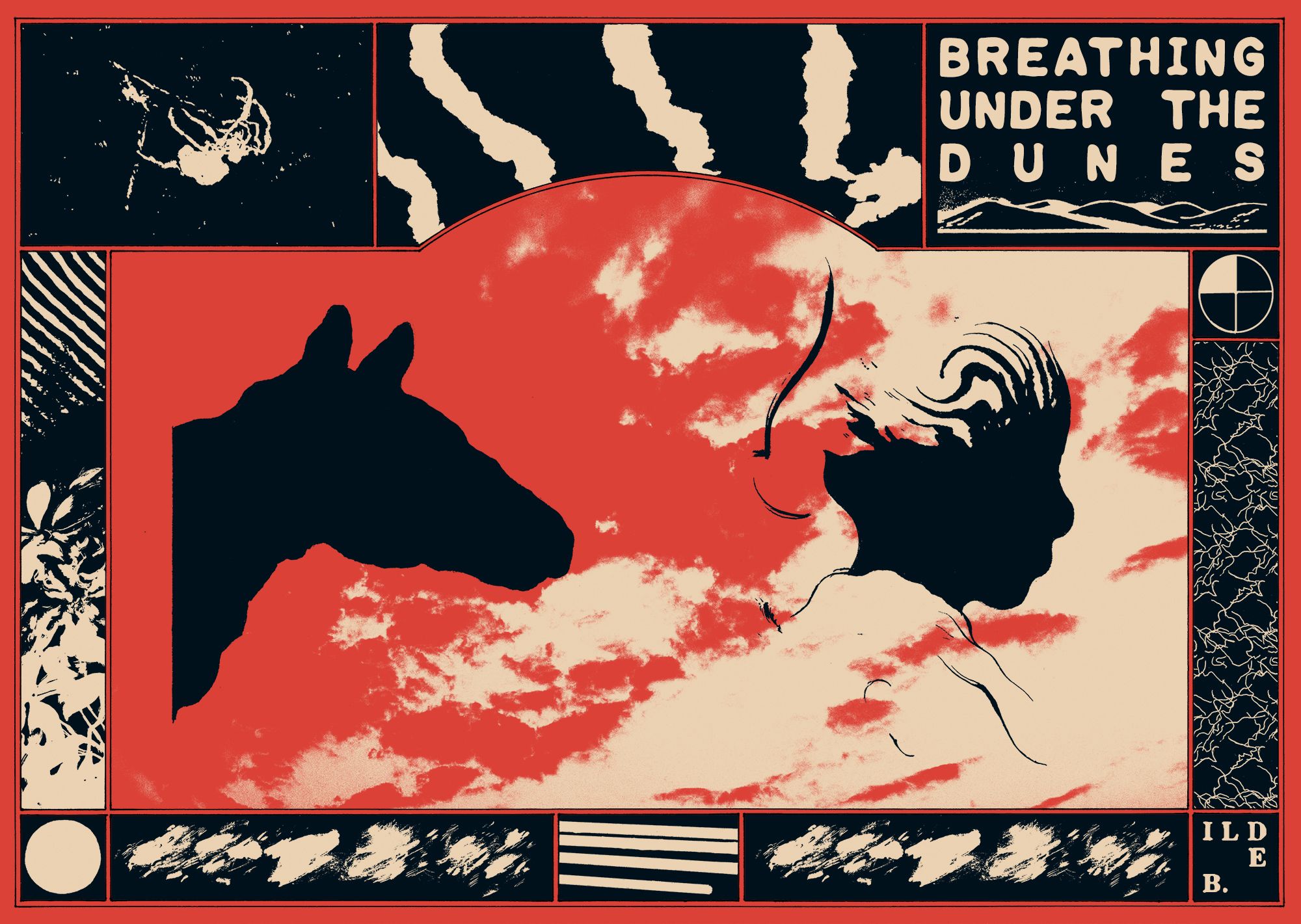 Cartel diseñado por Ilde Betanzos.
