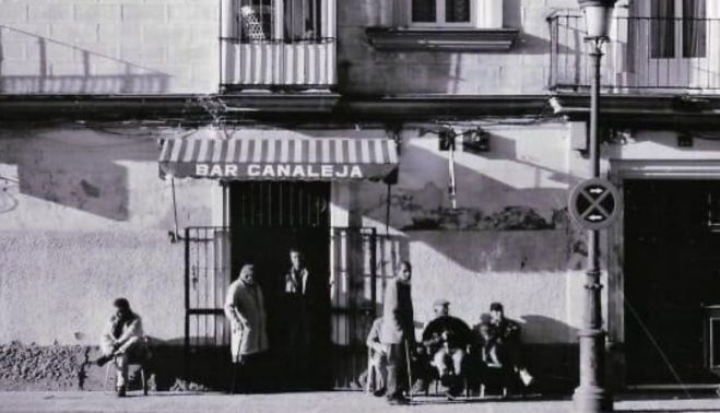 Bar Canaleja, lugar donde está situado actualmente la nueva Casa Petra. 