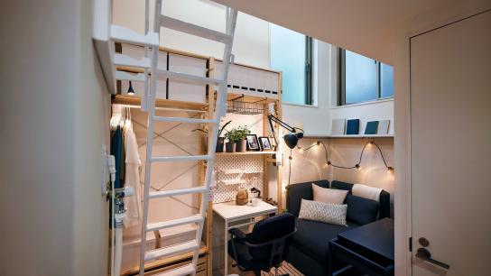 Piso de Ikea de 10 metros cuadrados