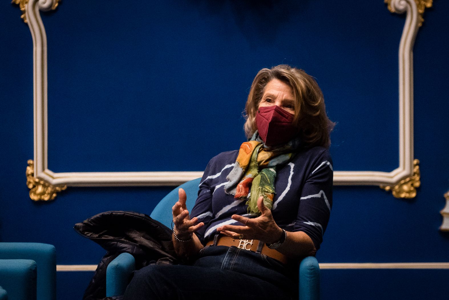Cristina Heeren desde el 'Teatro Flamenco de Triana'. 