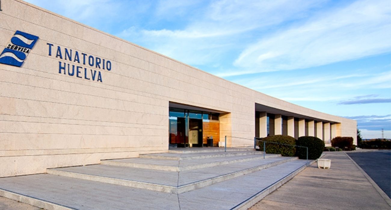 El tanatorio de Huelva. 