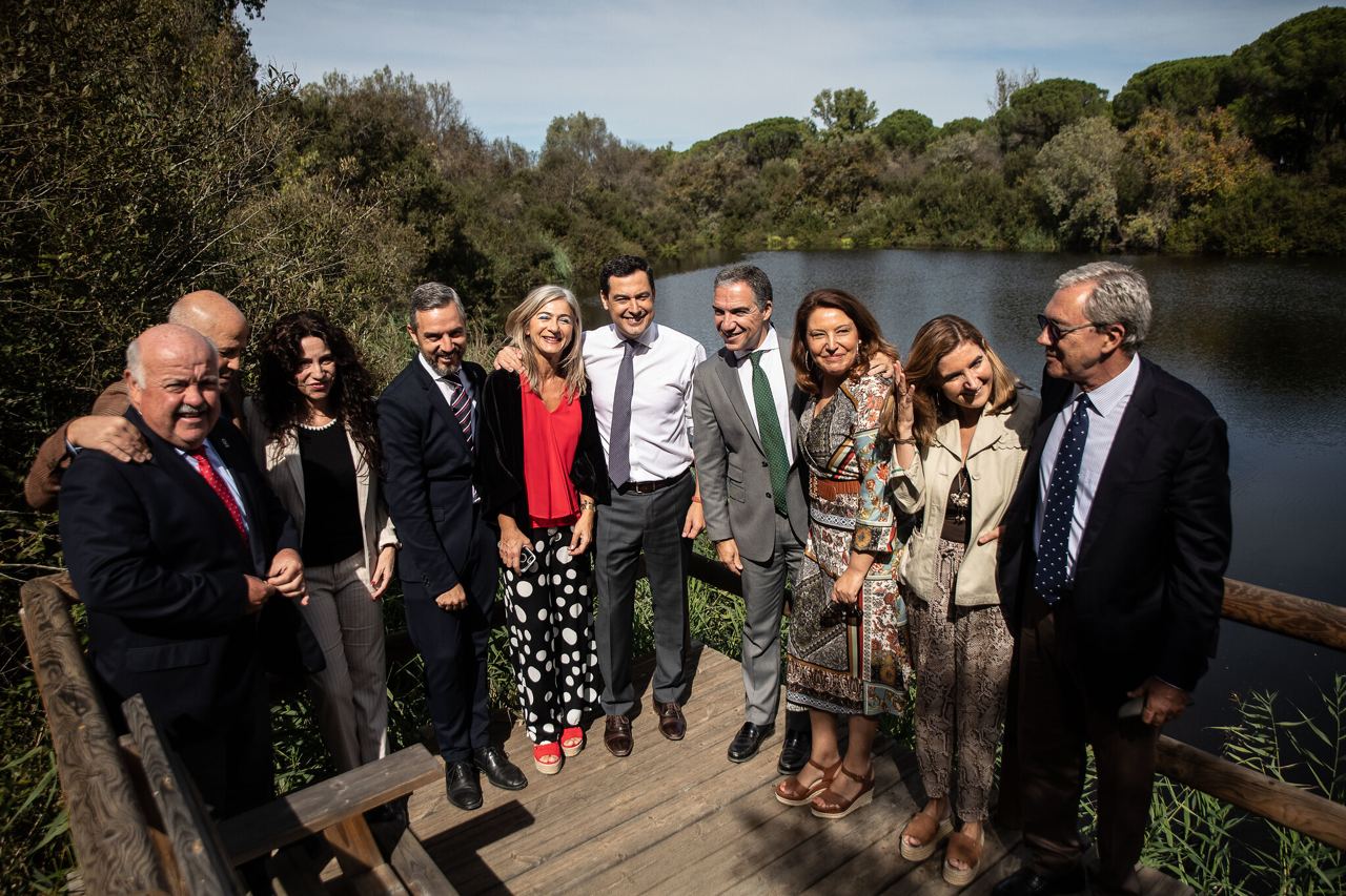 El Gobierno de Andalucía en Doñana.
