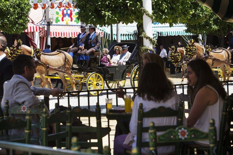 Una tarde en la Feria. Una tarde en la Feria.