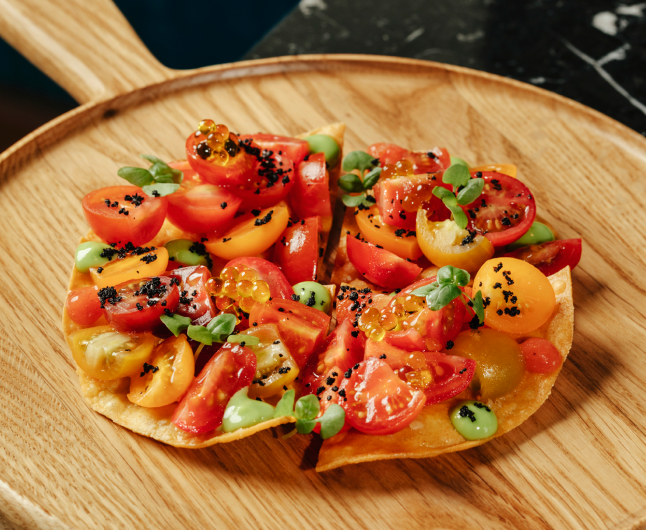 plato de nachos