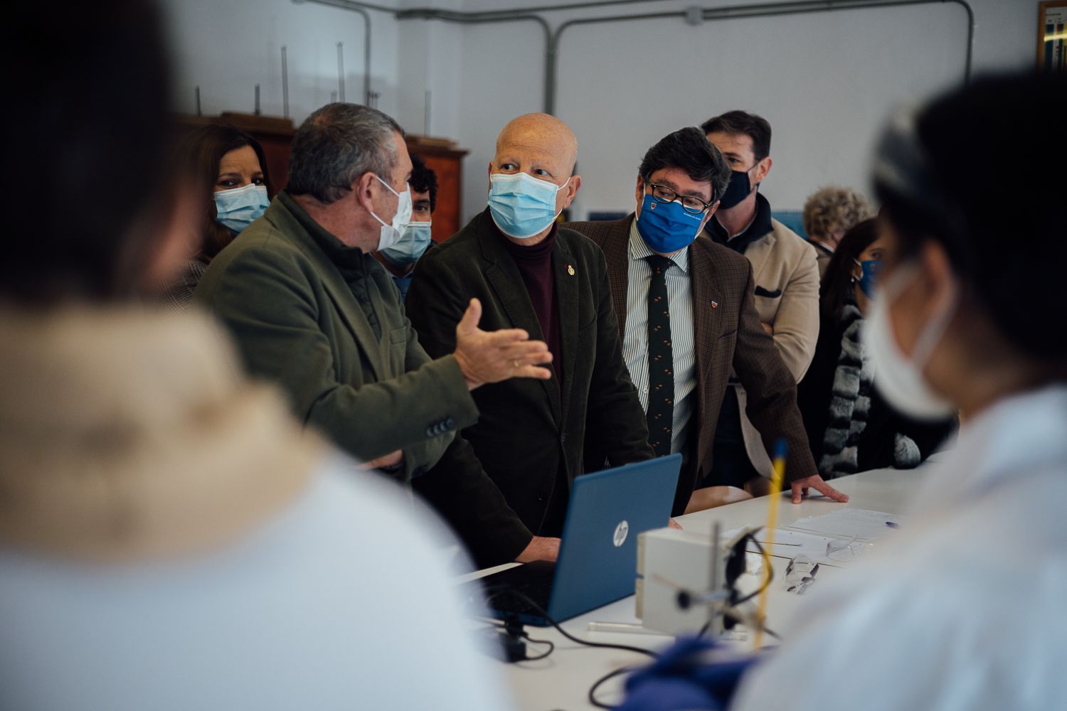 Imbroda durante su visita al IES Padre Luis Coloma de Jerez hace unas semanas