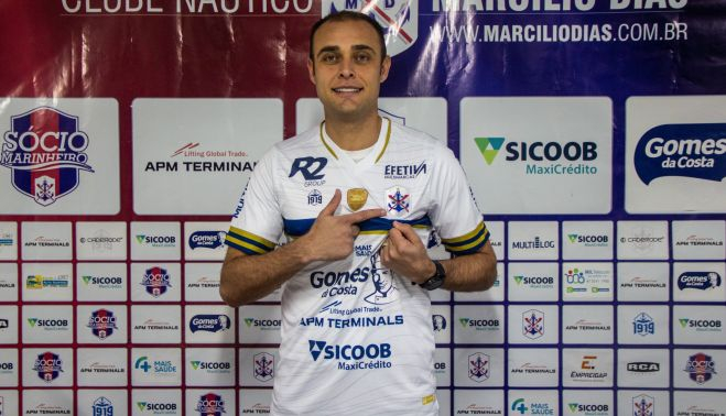 El que fuera portero del Xerez CD en Primera, Renan Brito, en la actualidad.