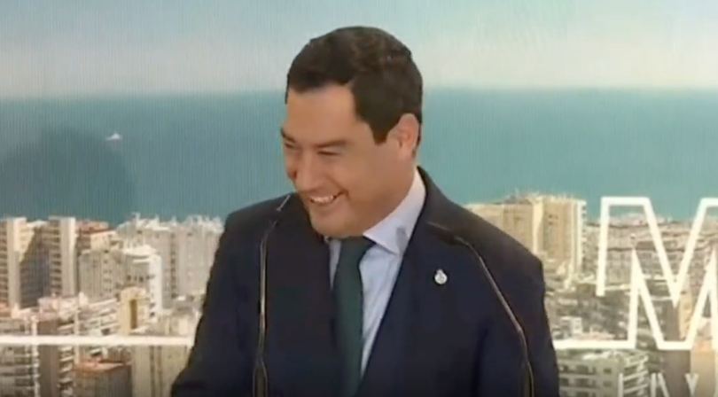 Moreno Bonilla durante su intervención. Moreno Bonilla durante su intervención.
