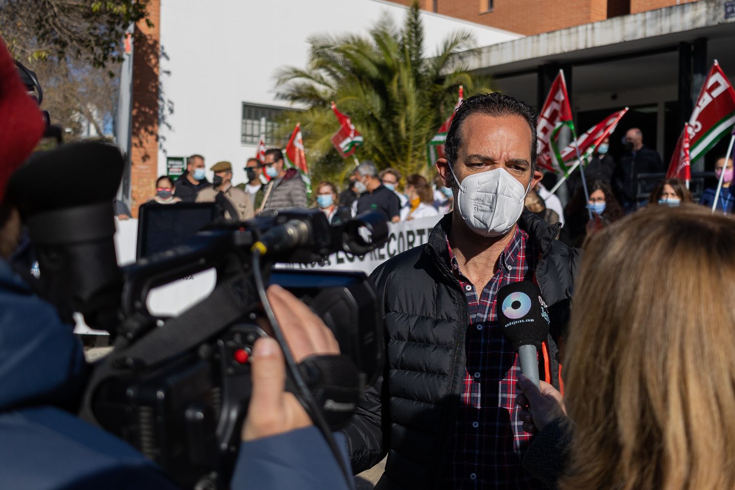 Diego Pérez, delegado sindical de CCOO en el Distrito Jerez