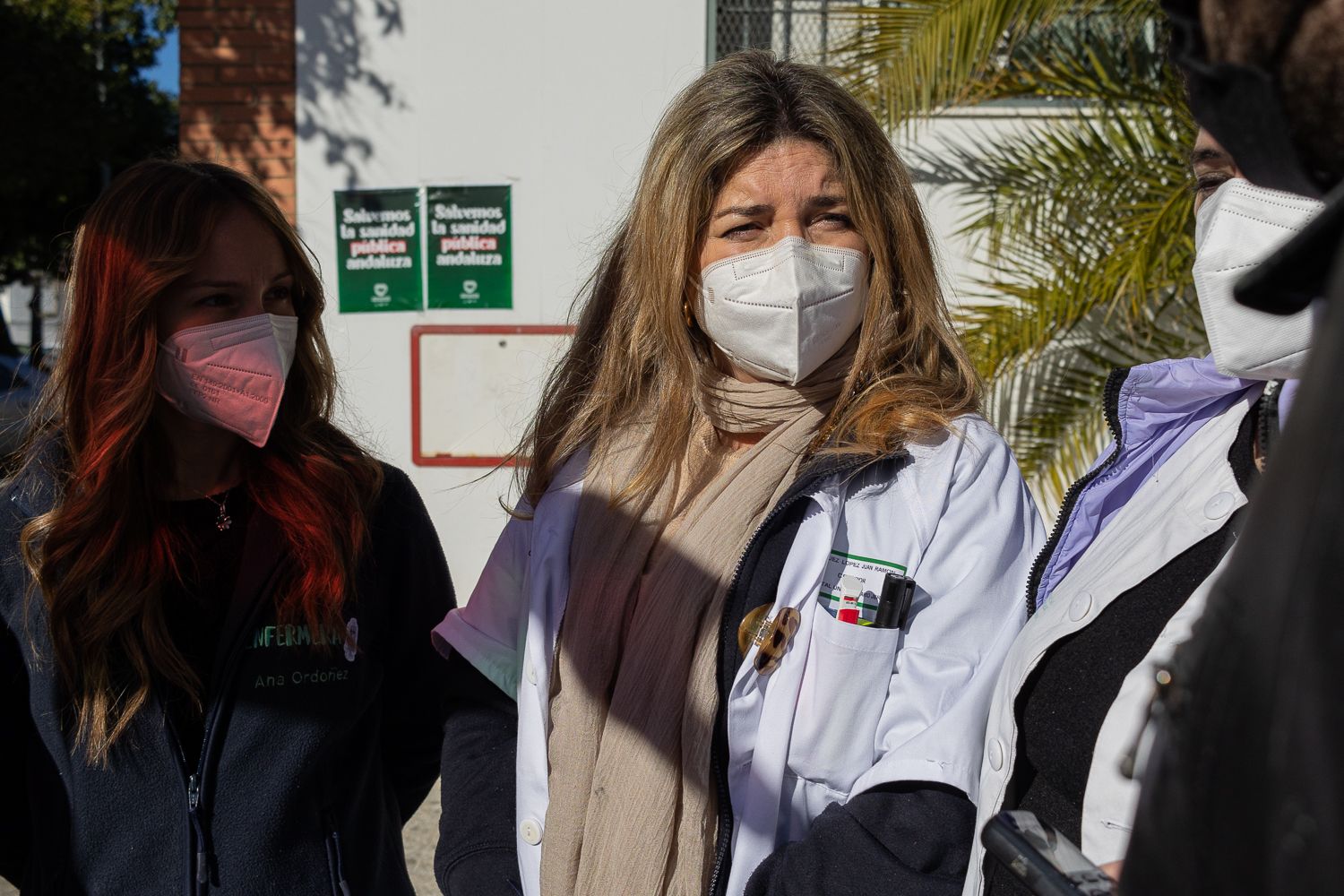 Una de las sanitarias concentradas por la situación de la atención primaria
