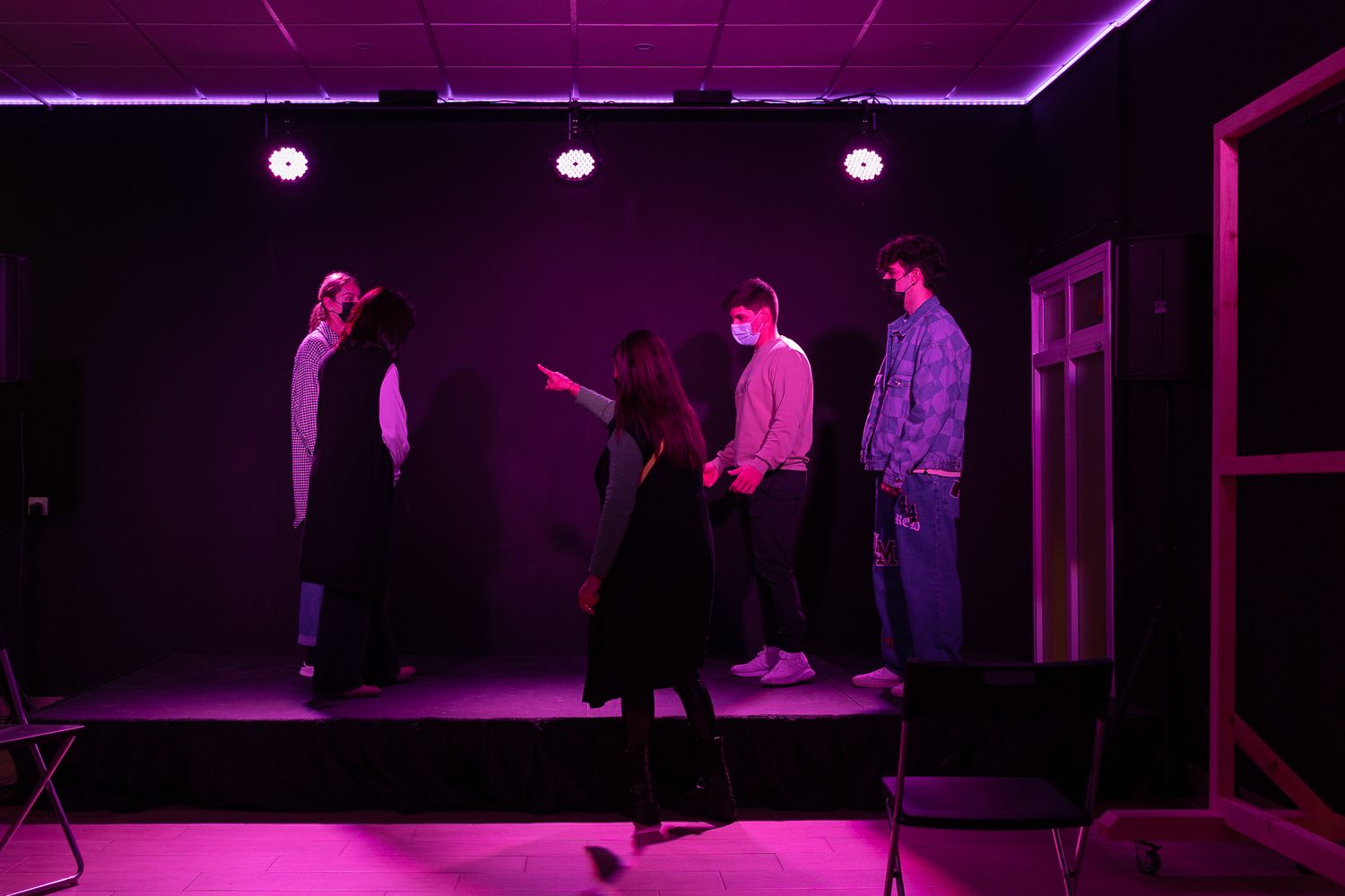 Un taller de 'impro' en El Espejo 