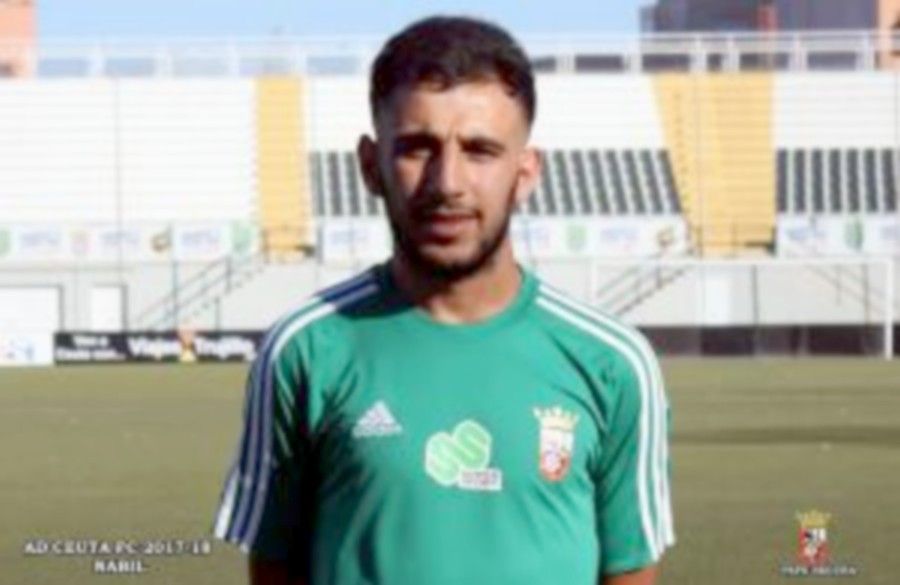 El ex jugador del Ceuta, Nabil
