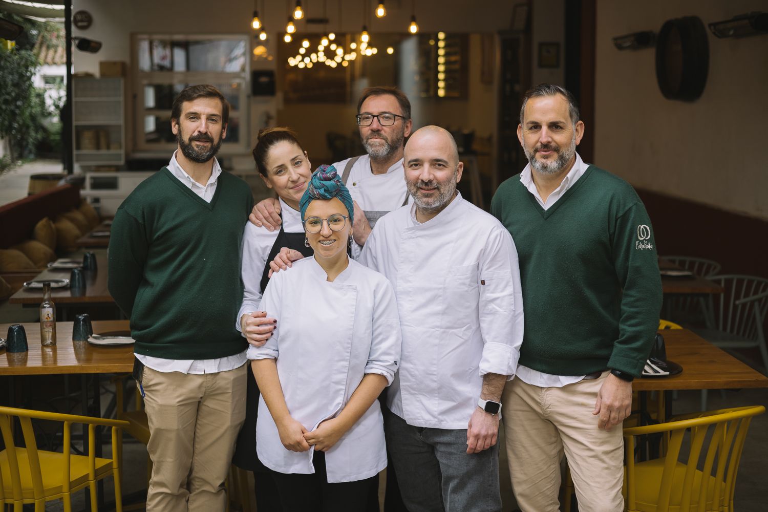 Parte del equipo de EntreBotas, en días pasados.