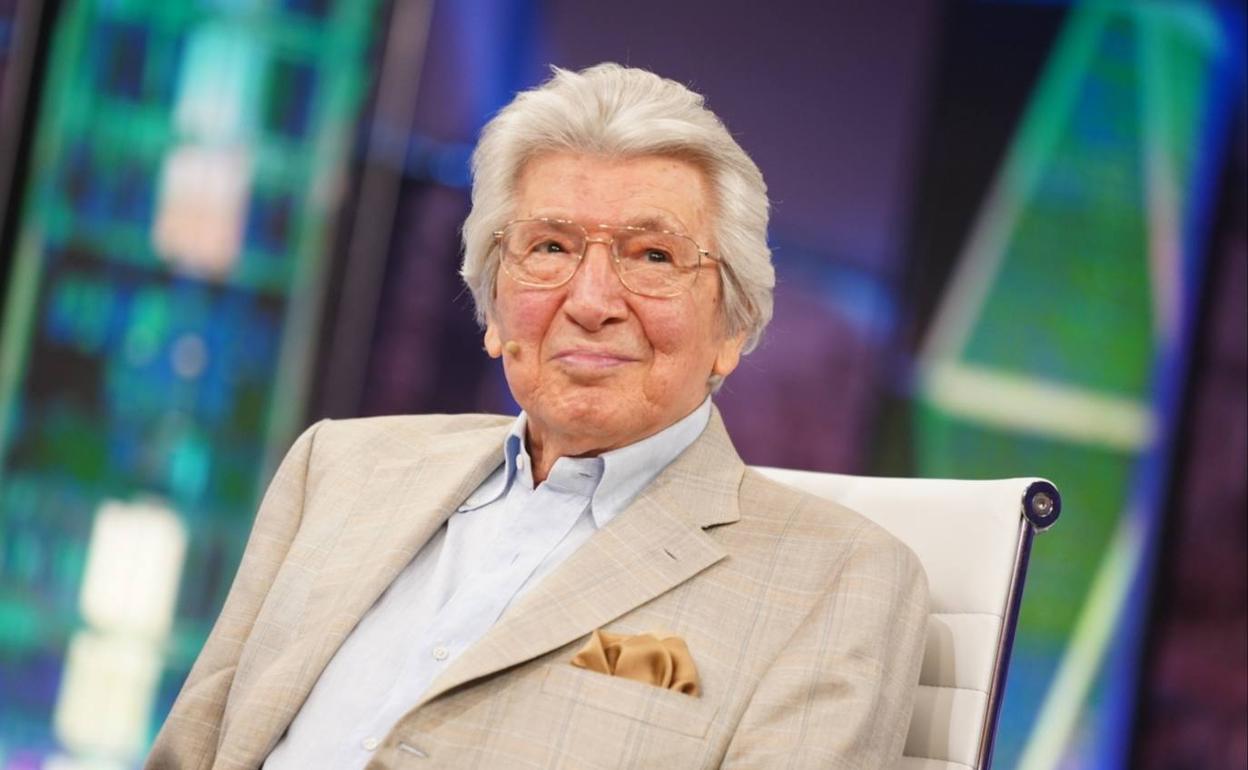 Manuel Alejandro en una de sus últimas apariciones públicas, en el programa 'El Hormiguero'
