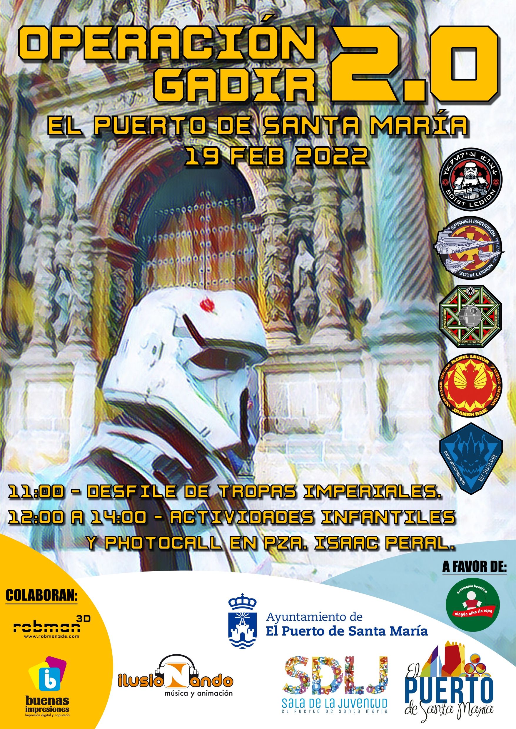 Cartel del desfile. 
