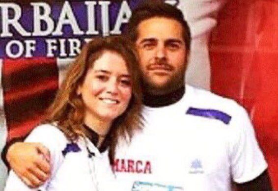 Isabel y Tomás Díaz Ayuso, en una foto que circula por redes sociales.