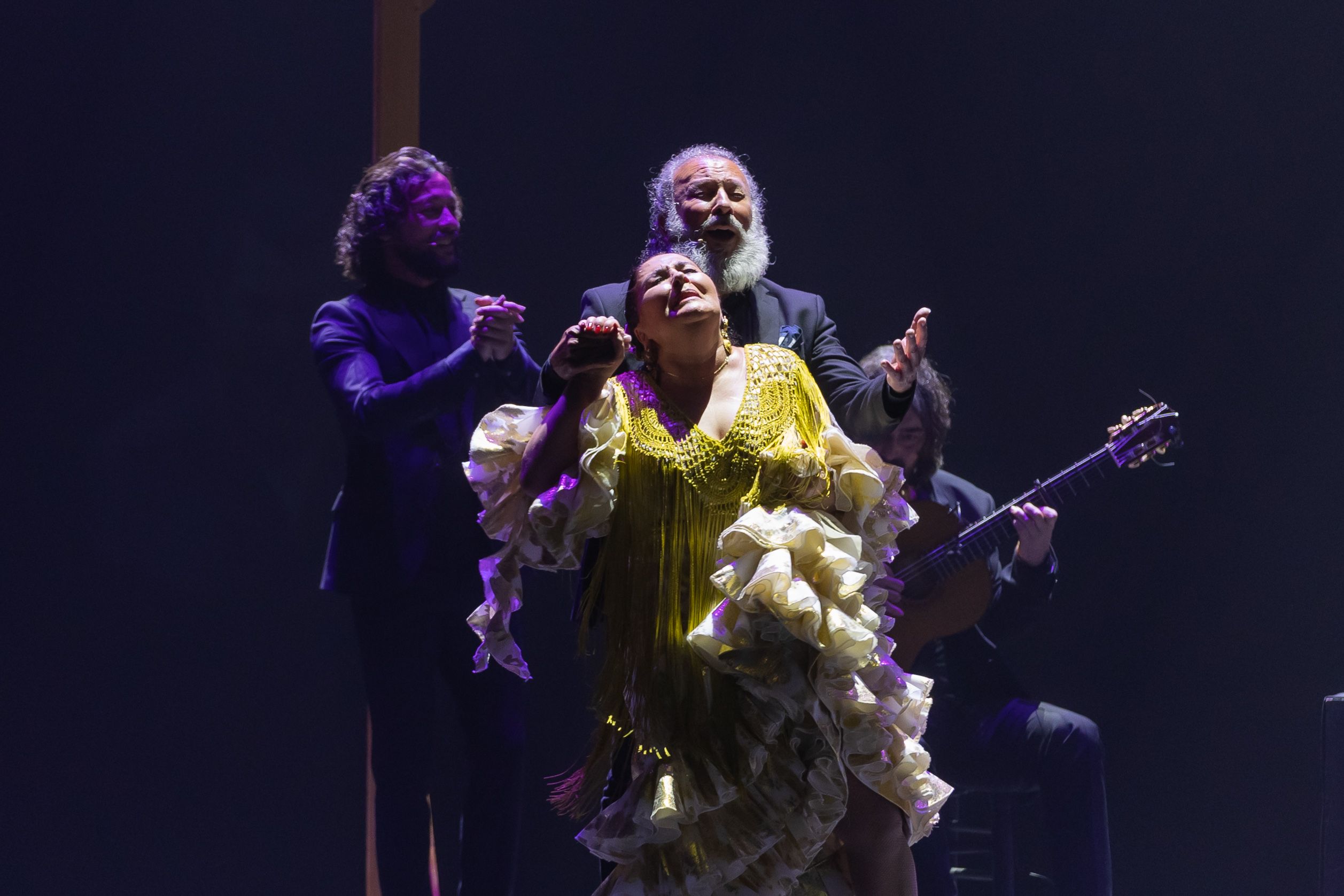 Sketches of Manuela. En la imagen, Manuel Carpio junto a Juan José Amador en 'La fuente de mi inspiración'. 