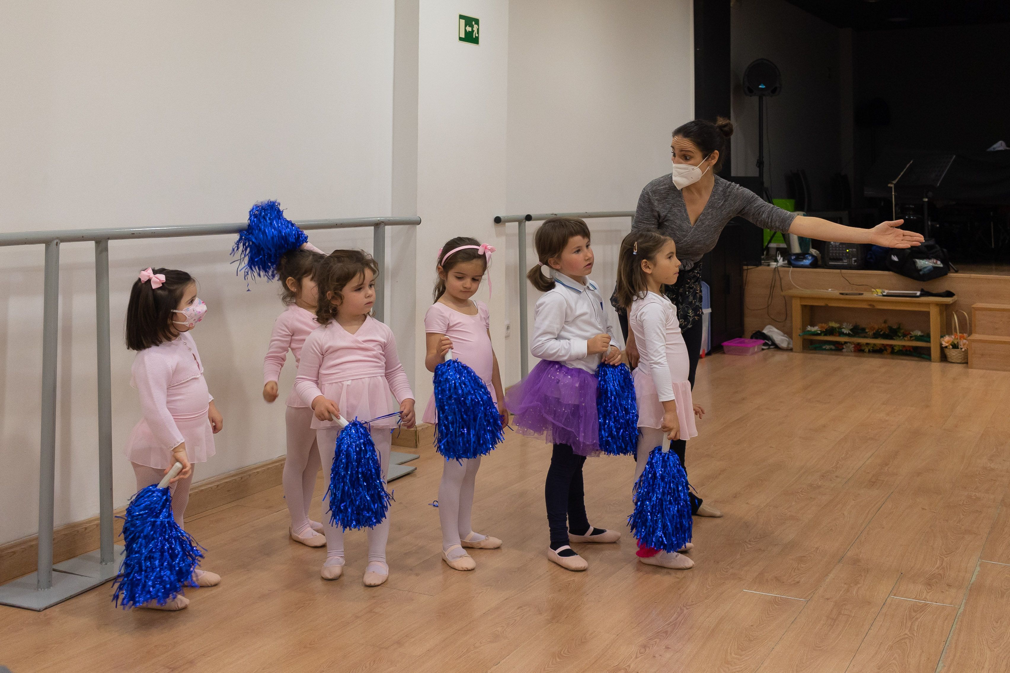 Los profesores de la academia siguen una pedagogía alternativa basada en el método Willems