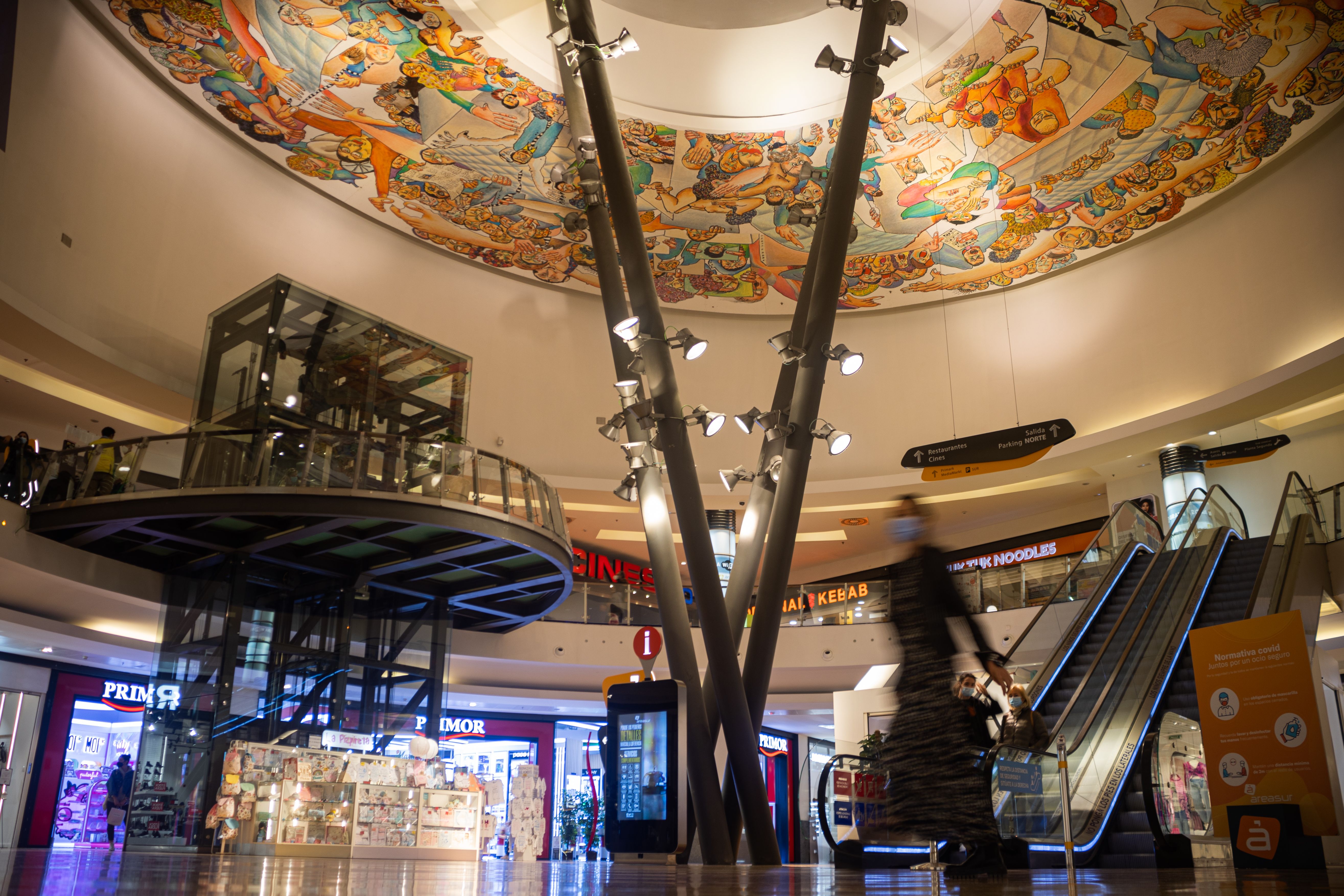 Interior de Área Sur.