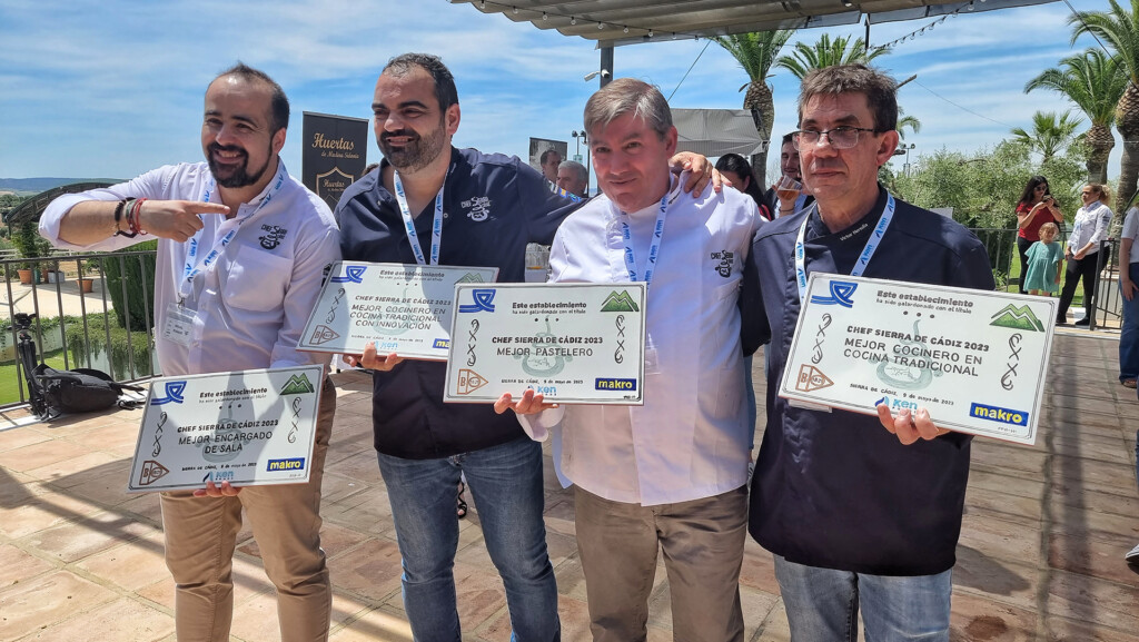 Víctor, el año que ganó el Chef Sierra de Cádiz. Foto: Salva Moreno